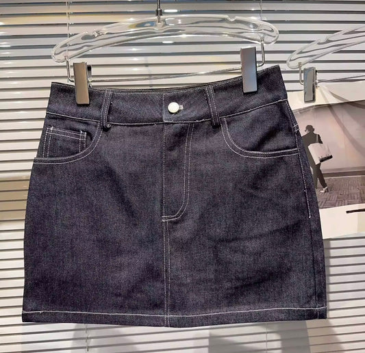 Okatashu 2 piece denim set