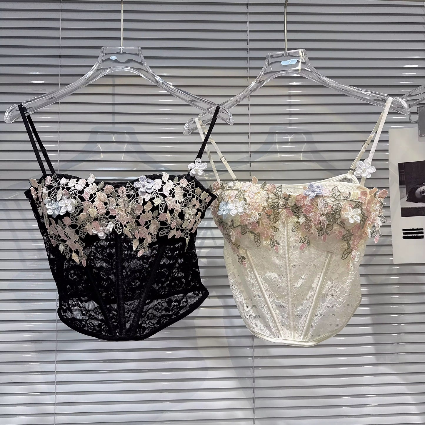 Bad influence black corset