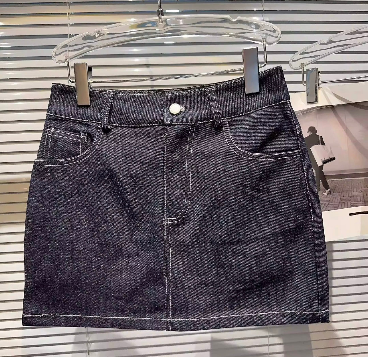 Okatashu 2 piece denim set