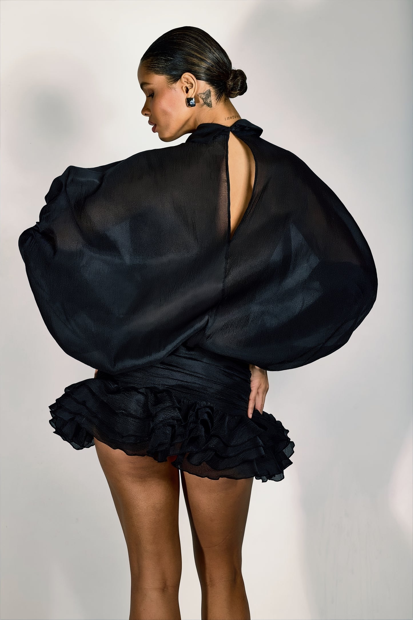 Winged grown dress