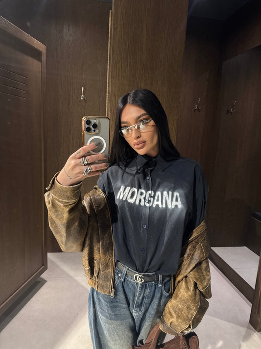MORGANA distressed shirt
