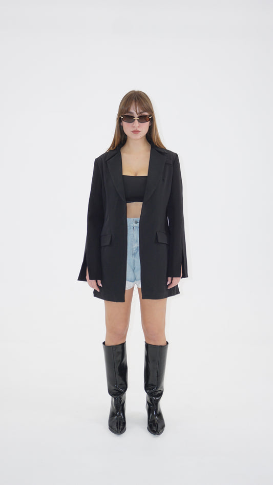 The reveal back blazer